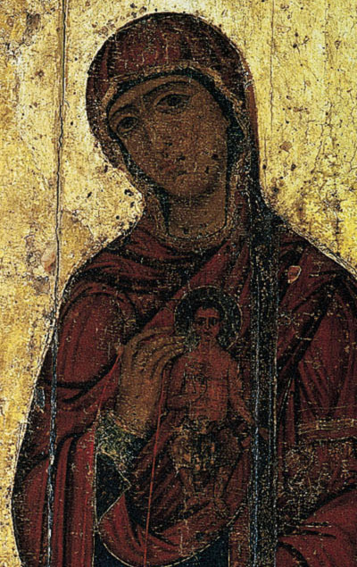 buna-vestire-cu-md-purtand-in-pantece-pe-mantuitorul-hristos-2-detaliu